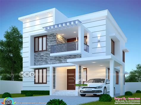 1500 Sq Ft Contemporary Home Kerala Home Design And Floor 50 Off