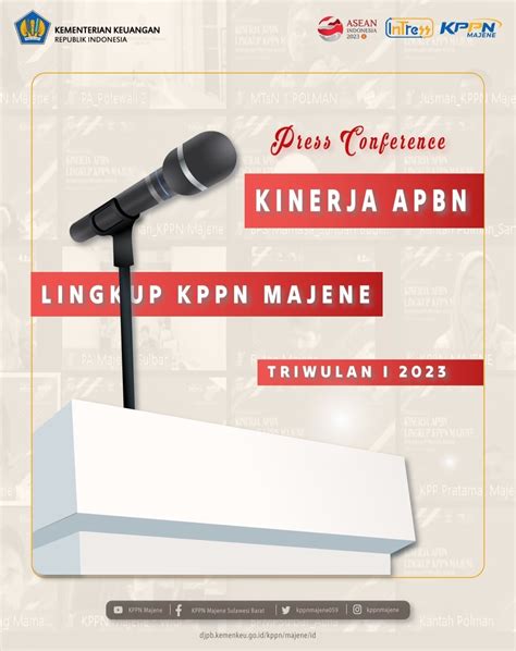 Press Conference Kinerja Apbn Lingkup Kppn Majene Periode Triwulan I