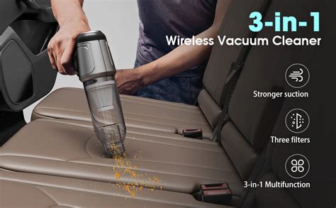 Super Suction 10000pa Handheld Powerful Wireless Vacuum Car Cleaner