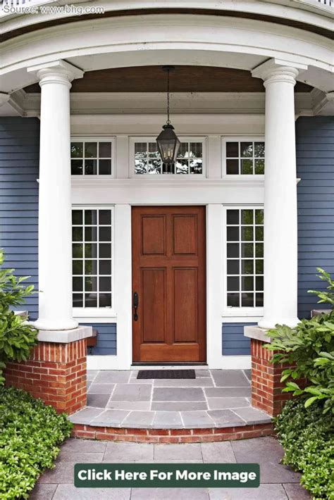 Top 50 Outside Front Door Entrance Decorating Ideas