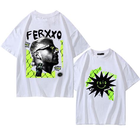 Feid Ferxxo T Shirt Camiseta Doble Cara Feid Ferxxo Nitro Jam Tour