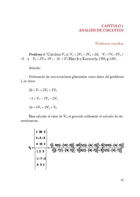 Ana Lisis De Circui Tos Problemas Reasueltos Cap Tulo