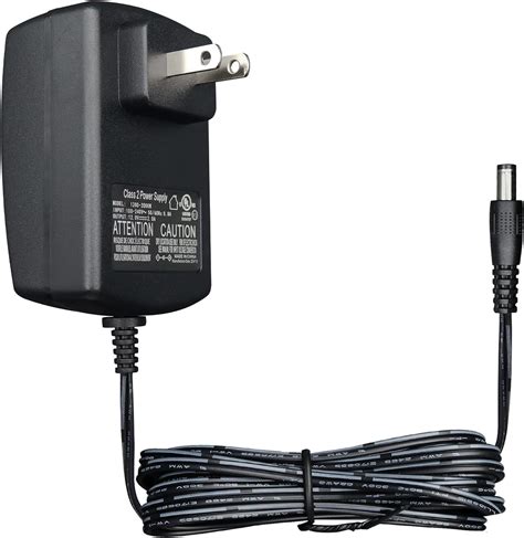 Amazon Ul Listed V A Power Supply Adapter With Ft Long Cord