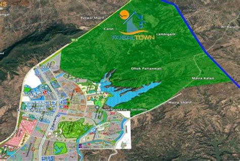 Faisal Town Phase 2 Location Guide Manahil Estate