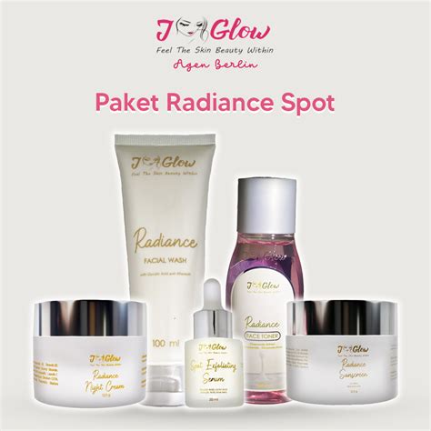 Jglow Skincare Paket Perawatan Kulit Flek Whitening Exfoliating Serum