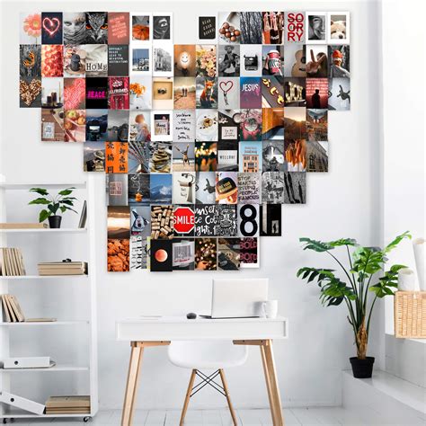 Buy Collage Kit 100 Photos For Wall Aesthetic Wall Collage Kit