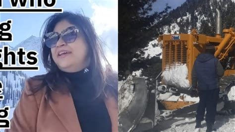 Today Sonamarg Zojila Update Zojila Pass Road Conditions Zojila Pass