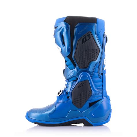 Tech 10 Mx Boots Blue Tracktion Motorcycles