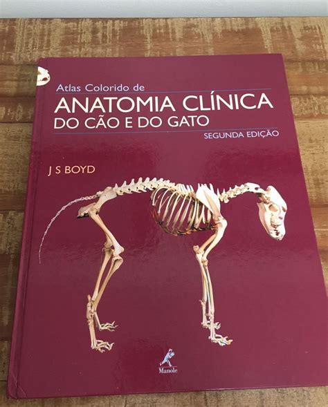 Atlas Colorido de Anatomia Clínica do Cão e do Gato Livro Manole