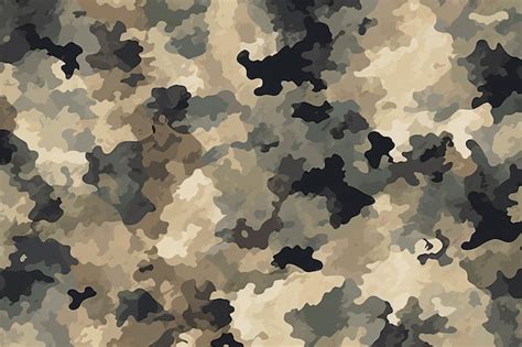 Premium Photo Camouflage Fabric Texture Army Camouflage Pattern