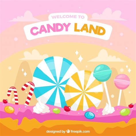 Candyland Vector At Collection Of Candyland Vector