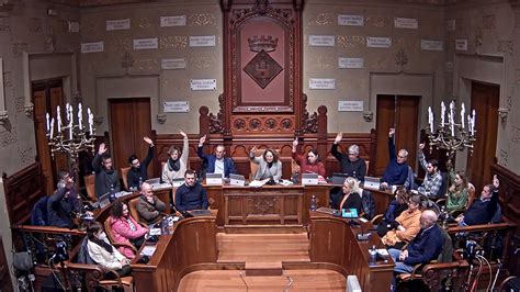 El Ple Aprova Un Pressupost De 52 799 000 El Govern En Defensa L