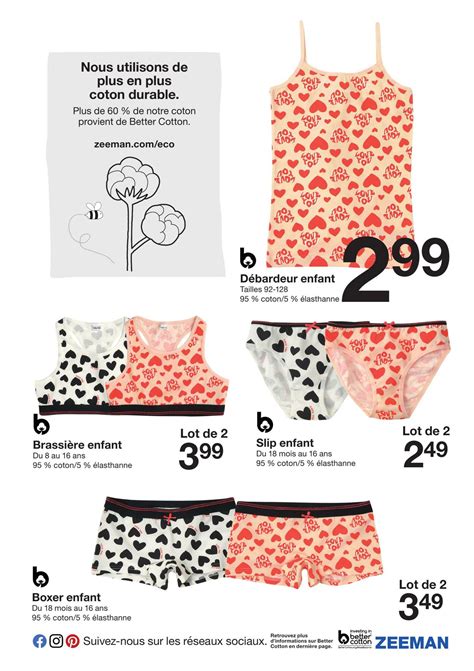 Zeeman Catalogue Promotionnel Saint Valentin Valable Partir Du