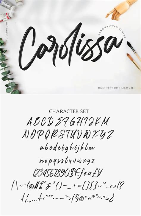 50 Best Brush Fonts For Graphic Designers Artofit