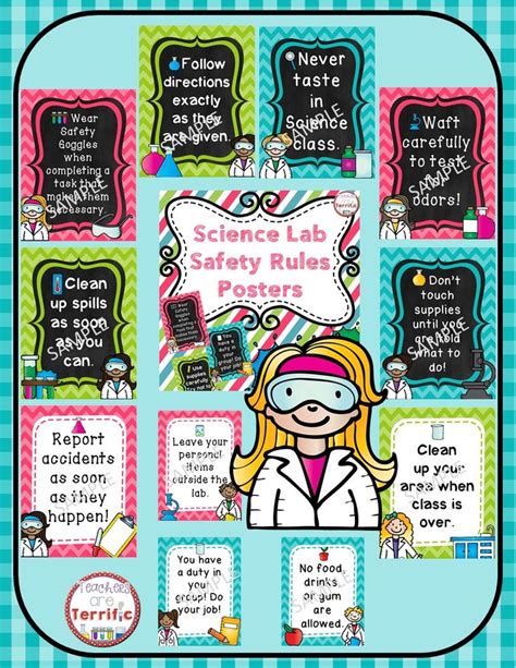 Free Safety Poster For Science Lab Download Free Safety Poster For