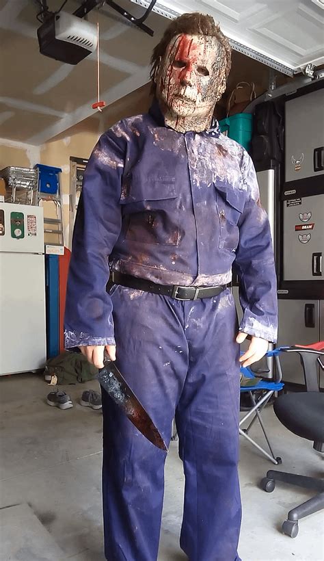 My First Ever Michael Myers Cosplay A Bloody Halloween Kills Myers