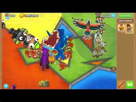 Beast Handler Tier S Uittesten In Bloons Td Youtube