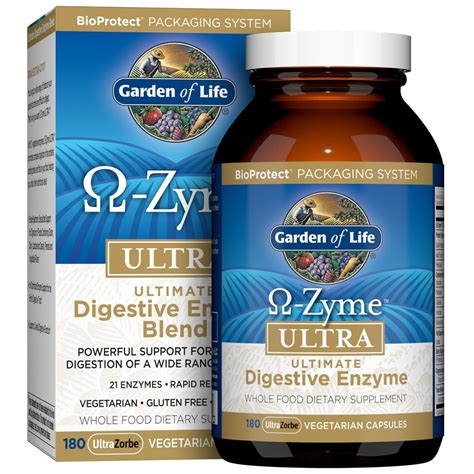 Garden Of Life O Zyme™ Ultra Ultimate Digestive Enzyme Blend 180