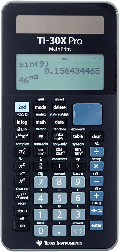 Texas Instruments Calculadora Cient Fica Xpromptbl E Yaxa Store