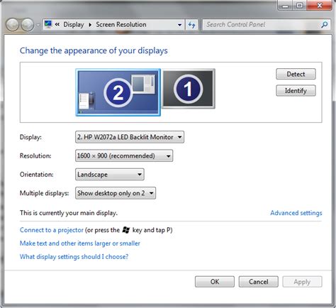 New monitor with hdmi giving a fuzzy screen. Solved - Windows 7 Forums