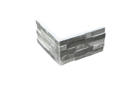 Narożnik Elewacyjny Mont Blanc Grigio 54x138 Maxstone