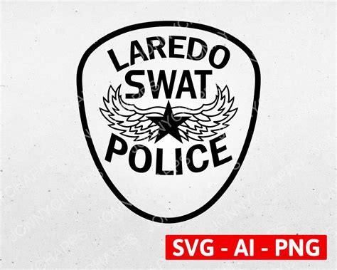 Laredo Texas Police Officer SWAT Patch TX Law Enforcement Etsy