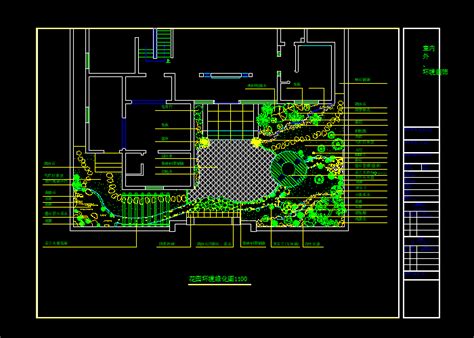 植物种植生态绿化施工图纸 迅捷cad图库