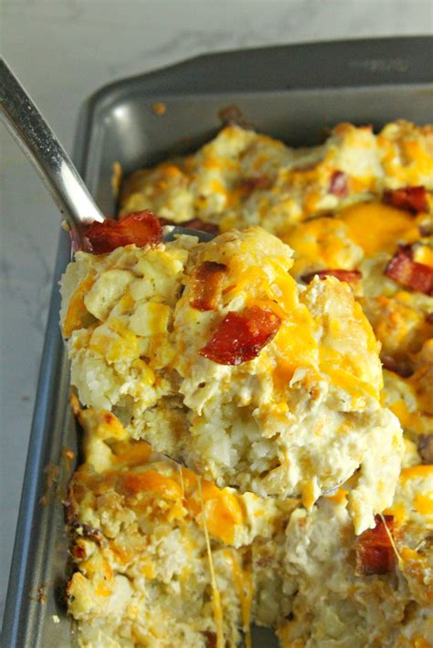 Cracked Out Chicken Tater Tot Casserole My Incredible Recipes