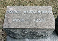 John George Klingensmith Memorial Find A Grave