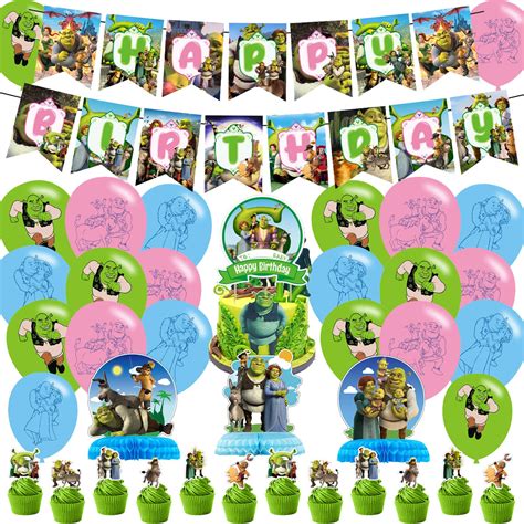 Buy Shrek Party Decorations Birthday Party Supplies For Shrek 2 Party