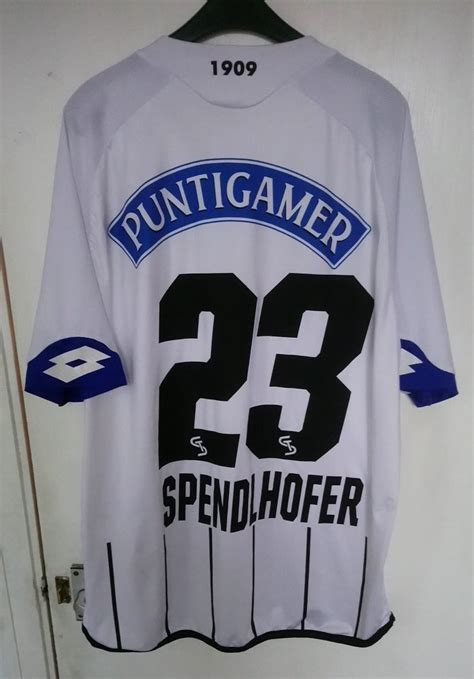 SK Sturm Graz Home Camiseta de Fútbol 2016 - 2017. Sponsored by Puntigamer