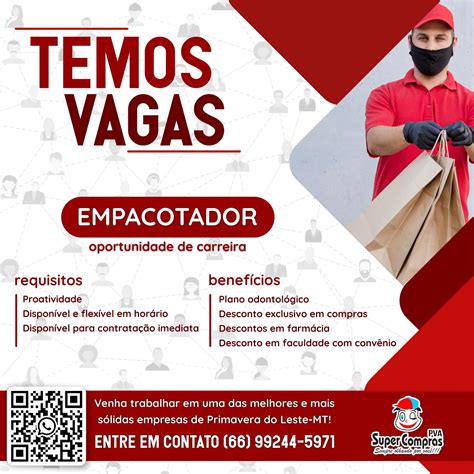 Vaga De Emprego Empacotador Vagas De Emprego Anuncio De Emprego