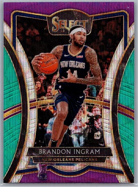 2019 20 Panini Select 114 Brandon Ingram Tri Color Premier Level Prizm