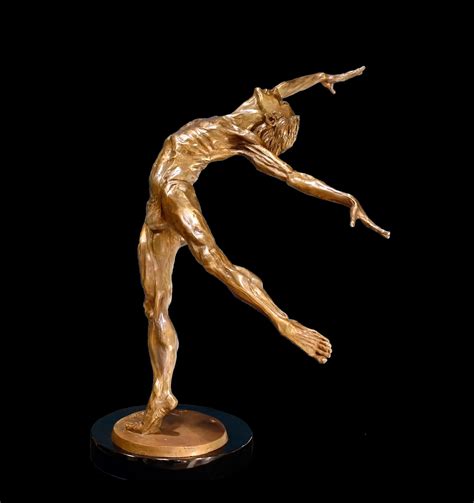 Odyssey Andrew DeVries Figurative Bronze Sculpture Paintings