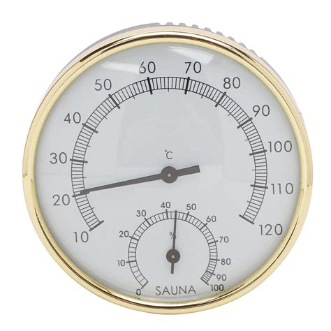 Sauna Room Thermometer Wall Mounted Clear Scale Physical Induction