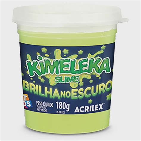 Brinquedo Kimeleka Slime Brilha No Escuro G Acrilex Submarino