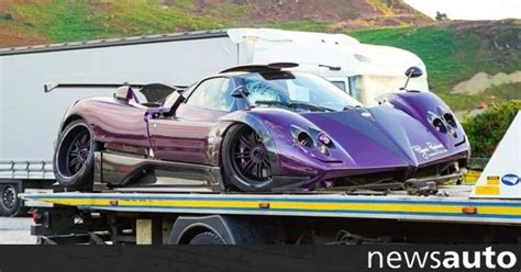 Να πως σμπαραλιάστηκε η Pagani Zonda του Χάμιλτον video NewsAuto gr