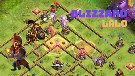 BLIZZARD LALO Legend Hits TH14 Blizzard Lava Loon Strategy Clash Of