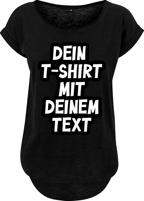 Damen T Shirt Selbst Gestalten Mit Eigenem Text Bedrucken Lassen