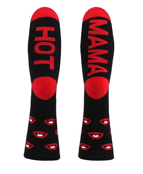 Sock Talk Ladies Crew Socks Hot Mama Macys