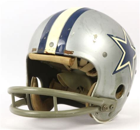 Lot Detail - 1970's Dallas Cowboys Game Worn Helmet (MEARS LOA)