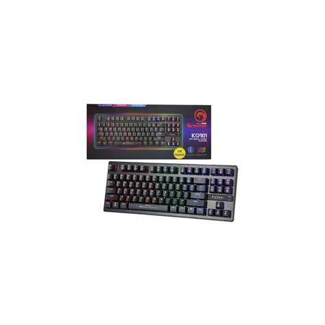 Marvo Scorpion Kg901 Usb Rgb Led Compact Mechanical Gaming Keyboard