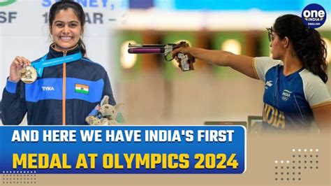 Manu Bhaker Clinches Bronze At Paris Olympics 2024 A Milestone For