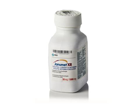 Janumet Xr 50 Mg 1000 Mg Comprimidos VÍa Oral