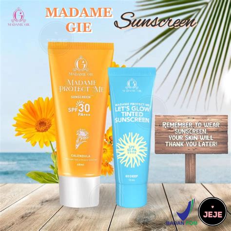 Jual Madame Gie Madame Protect Me Sunscreen Spf Tinted Spf