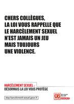 Affiche Harcelement Sexuel Large Harc Lement Sexuel Comment Y Faire