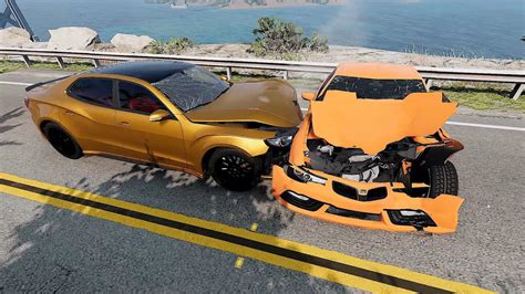 Satisfying Car Crashes BeamNG Drive GamingRivals YouTube