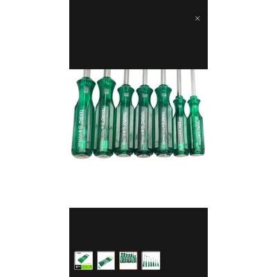 Jual Tekiro Obeng Set Tembus Getok Go Thru Screwdriver Pcs Shopee