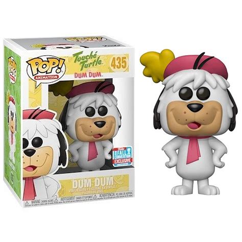 Funko Pop Hanna Barbera Touché Turtle Dum Dum 435 Exclusivo Moça Do