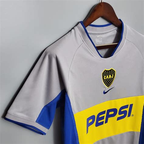 Camisa Boca Juniors Cinza Fut Retro